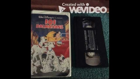 101 Dalmatians 1992 VHS (Version #3) FULL VIDEO