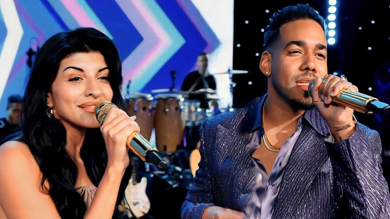 Cazz y Romeo Santos cantando Hablen lo que Quieran