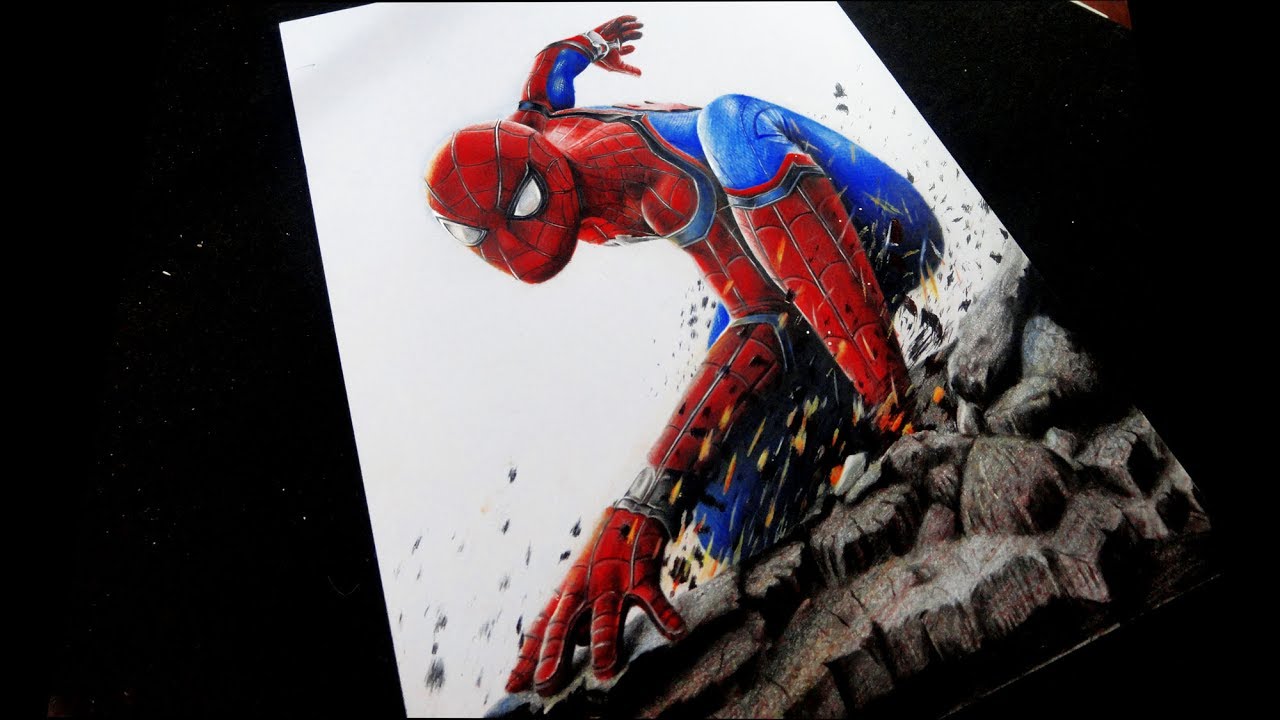 spider man your draw to how Homecoming Draw man Spider Como Dibujar To a   Spider How