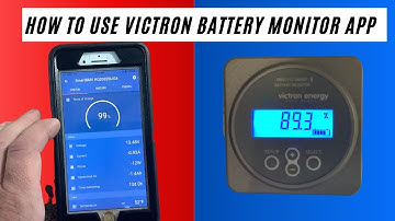 How To Use Victron Battery Monitor Smartshunt App- VictronConnect