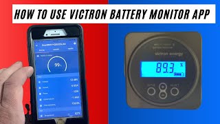 How To Use Victron Battery Monitor Smartshunt App- VictronConnect screenshot 2