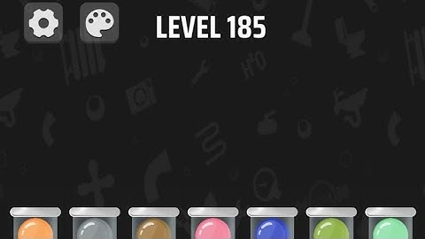 Ball Sort Puzzle Level 185 | #gamingvideos #gameplay
