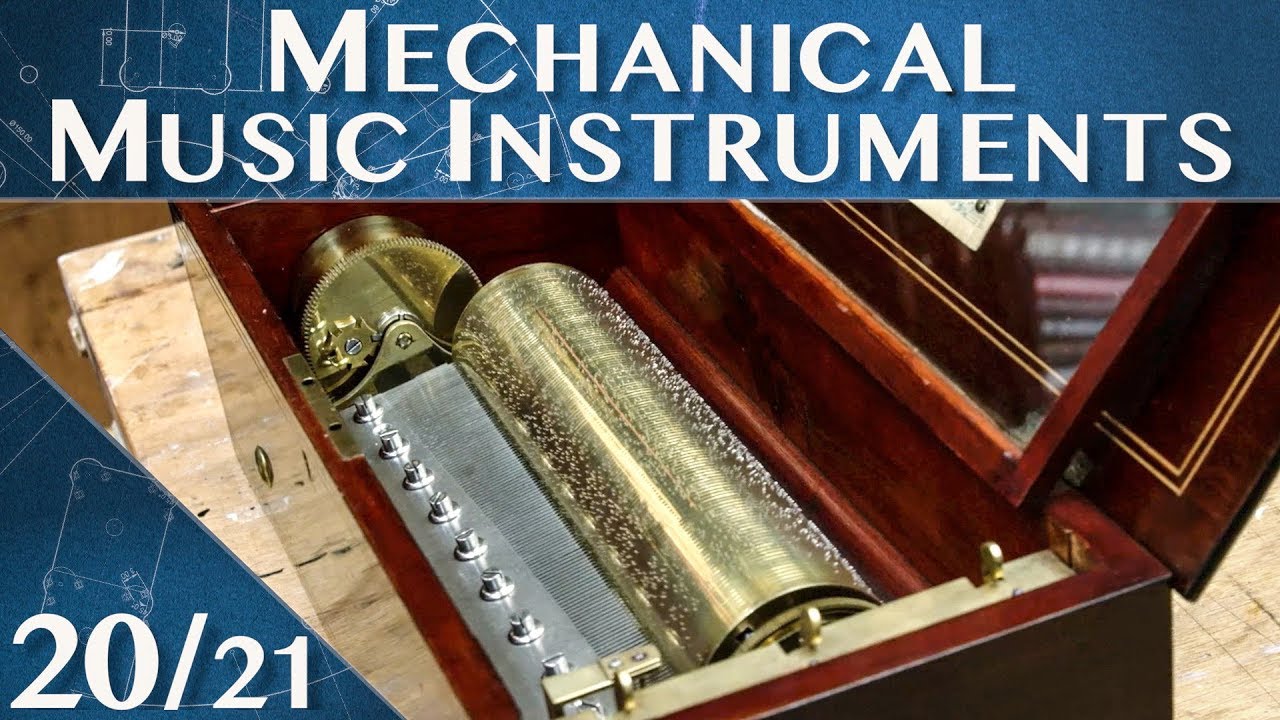 Interchangeable-Disc Music Box  Instrument Demonstration 