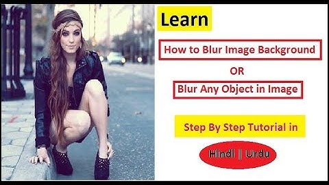 How to Blur image background in AfterFocus || Photo Editing Tutorial By "Mr Tricky"