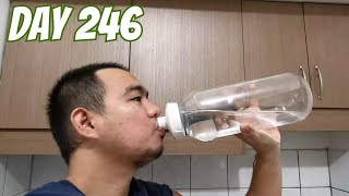 Day 246 - Drink 2 Liter of Water Until MRBEAST Hugs Me