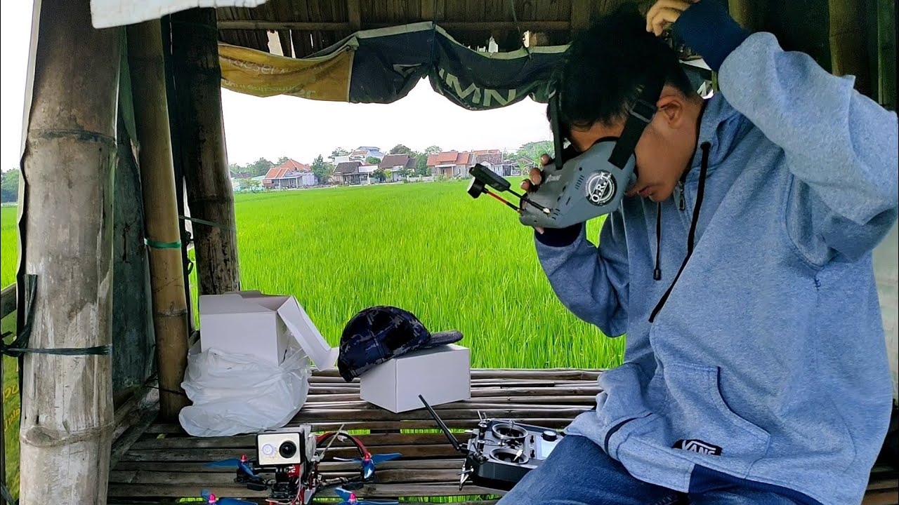 TES KAMERA YI XIOMI UNTUK DRONE RACE FPV - YouTube