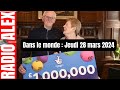 En phase terminale il gagne au loto un pactole  10 faits divers dans le monde 28032024  insolite