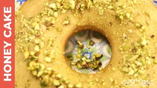 Honey Cake with Pistachios | Chef Tariq