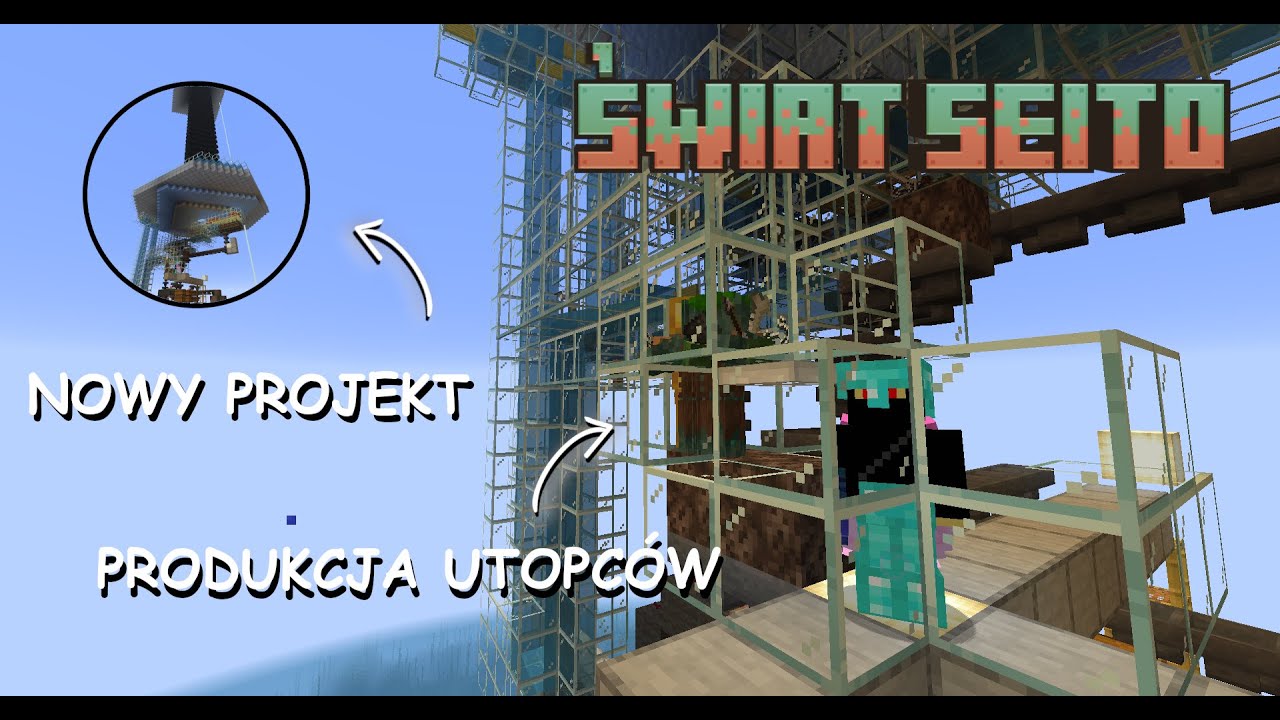 Minecraft: Zupełnie nowa farma miedzi, 100% AFK | Świat Seito #28