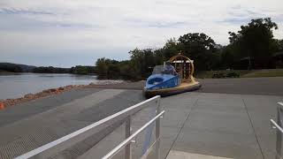 Hovercraft launch