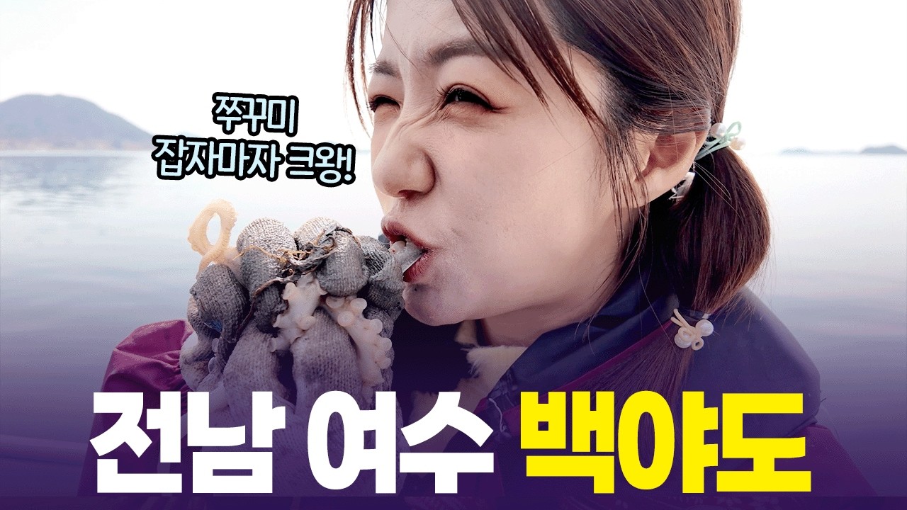 갓 잡은 쭈꾸미 먹방 🫨 섬순이 정다경의 도전 [6시 내고향] | KBS 260227 방송