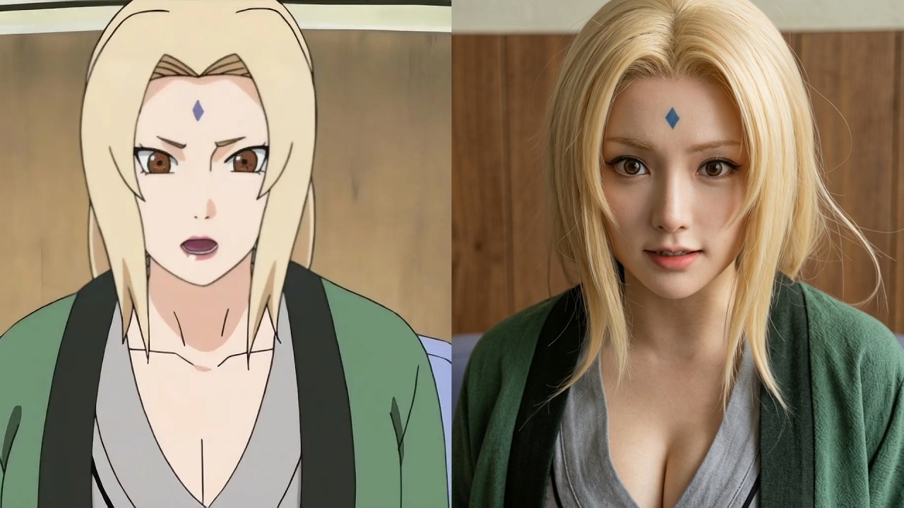 [Naruto] 나루토 모든 캐릭터 실사화 #ナルト #anime