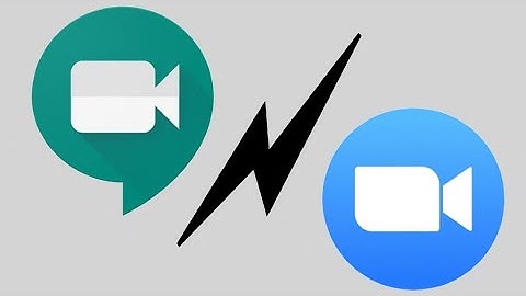 Google Meet and Zoom - Student Tutorial