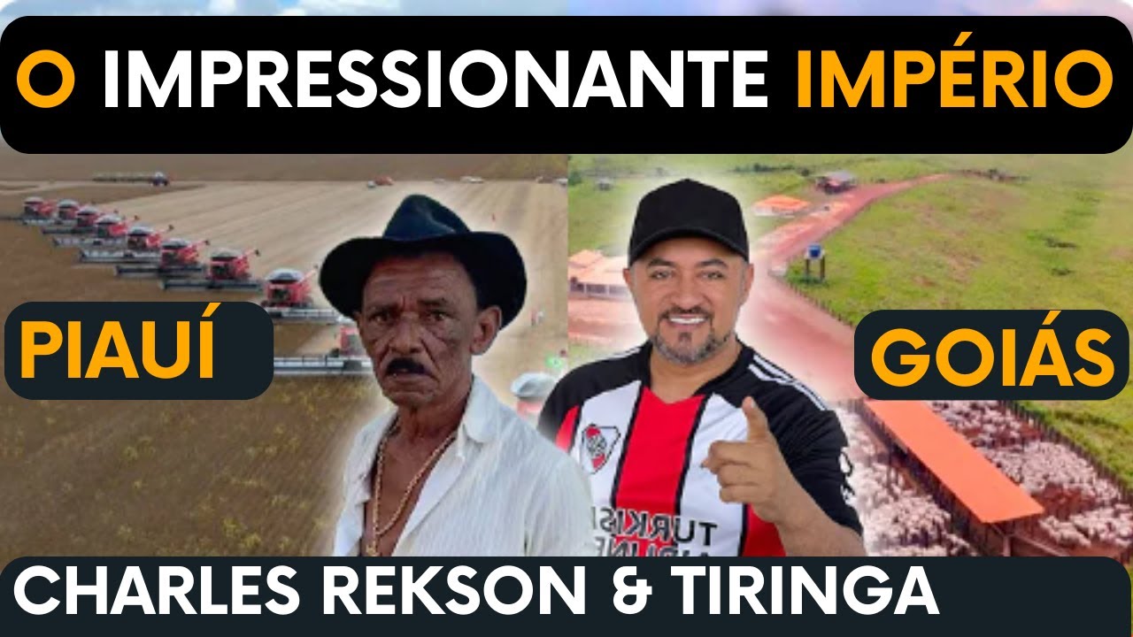 O IMPRESSIONANTE IMPÉRIO DE CHARLES REKSON E TIRINGA DO CANAL COMÉDIA ...