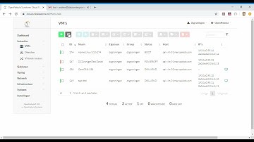 OpenNebula Sunstone Login  NLDatastore