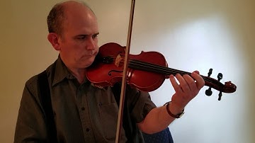 Reggie Williams playing "Oh Danny Boy" on violin.