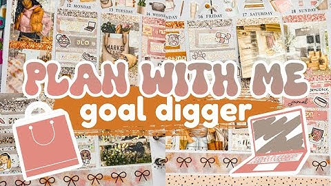 Plan With Me🎀Goal Digger (feat. Caress Press)