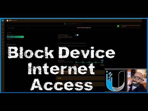 Unifi Block device Internet Ubiquiti Unified Security Gateway USG
