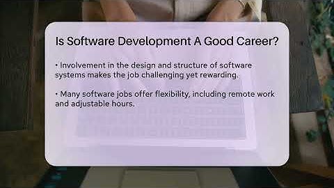 Is Software Development A Good Career? - Talking Tech Trends