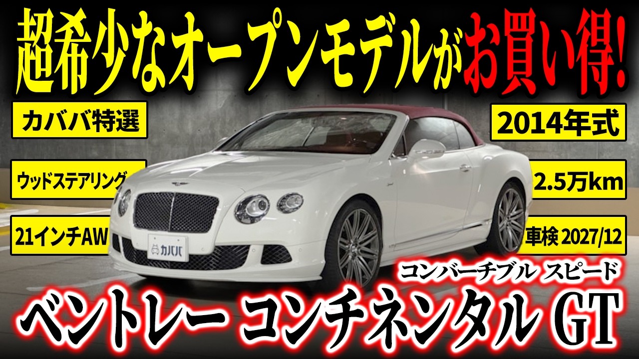 An open-top car that pursues ultimate performance and quality] The