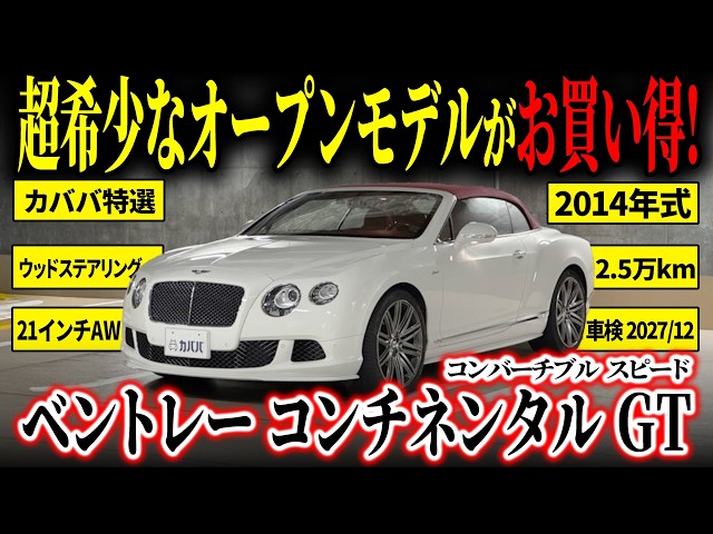 An open-top car that pursues ultimate performance and quality] The