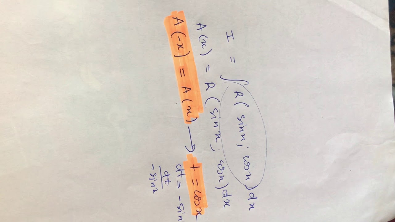changement de variable trigonometrie (par regle de bioche) تغيير — free download