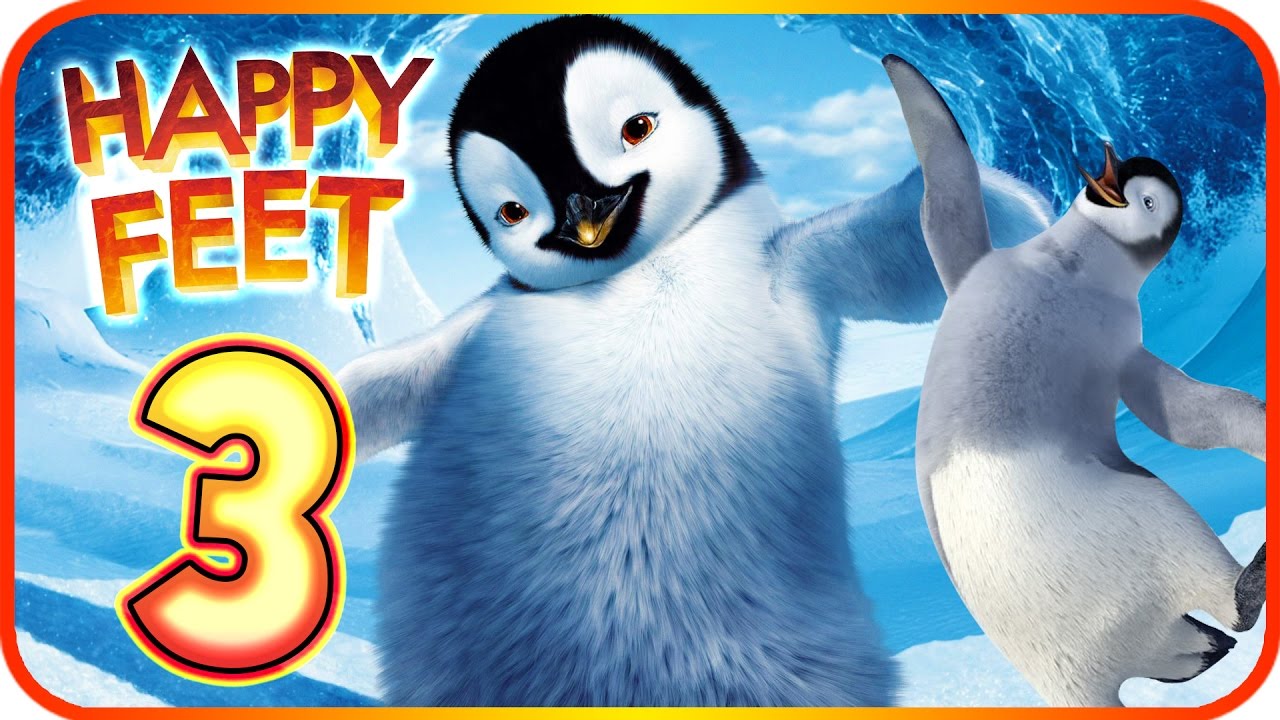 Happy Feet Walkthrough Part 3 (Wii, PS2, PC, Gamecube) ♬ Movie Game