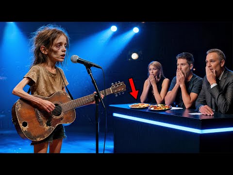 If I Sing Well Will You Give Me A Plate Of Food Said The Little Girl At A Public Talent Show