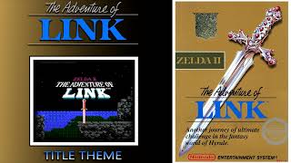 NES Music Orchestrated - Zelda II - The Adventure of Link - Title Theme