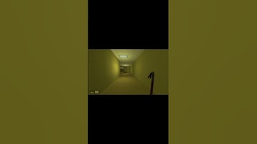 you cant run in the backrooms! #gmod #nextbots