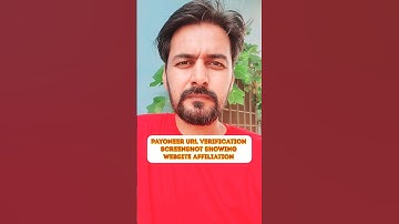 Payoneer URL Verification & Screenshot Showing website affiliation solutions Urdu #payoneer