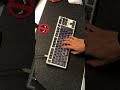 Using my dark keycaps #gaming #mechanicalgamingkeyboard #unboxing #mechanicalkeyboard #gamer #tech