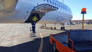 Boolgeeda f100 using safety ladder
