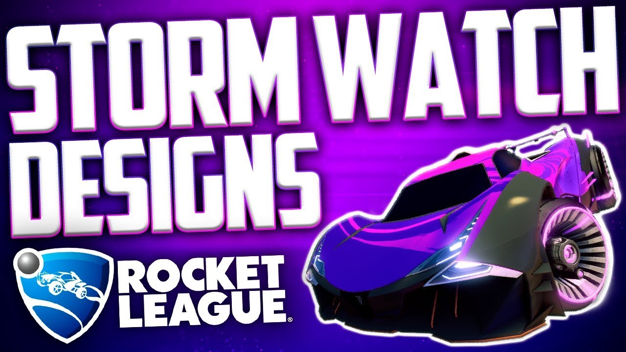 TOP 10 STORM WATCH DESIGNS OF ALL TIME! 😍 Rocket League Car Designs