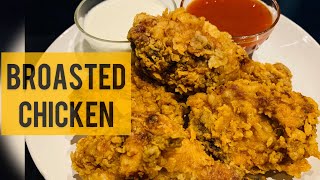 BROASTED CHICKEN | KFC style perfect chicken broast recipe 😋 CRISPY and JUICY 🤤 screenshot 4