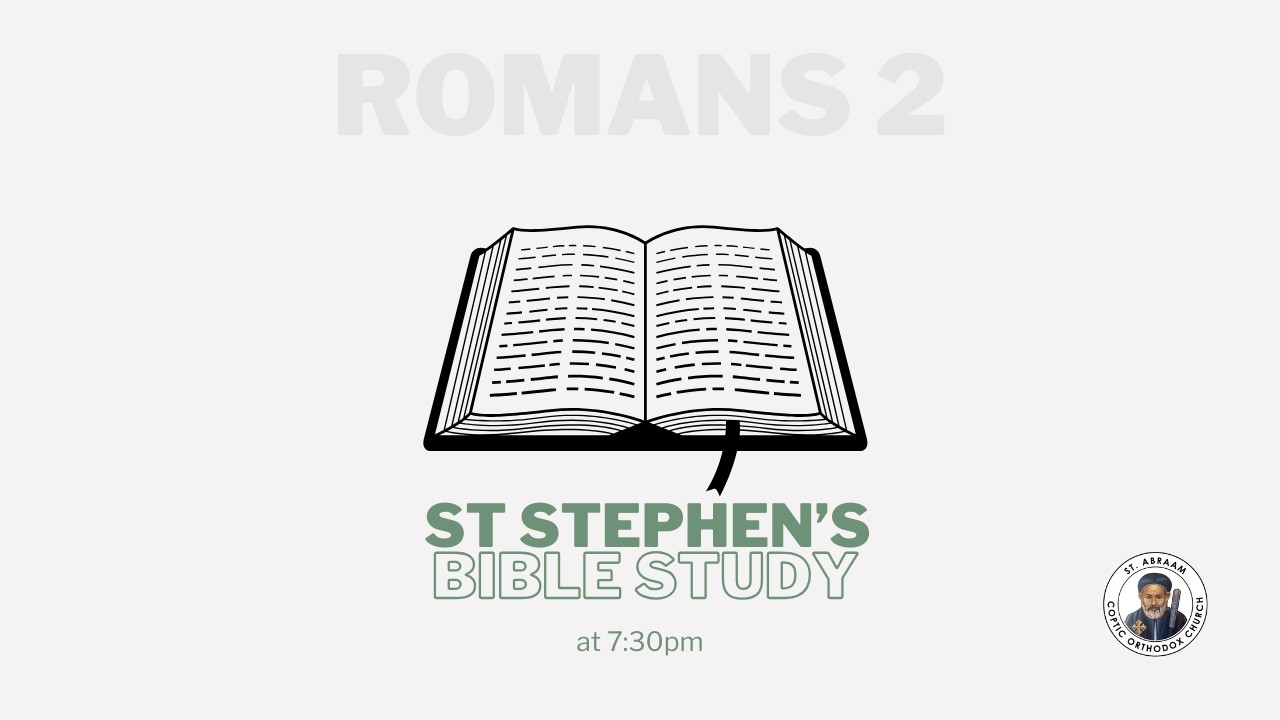 Romans 2. Hany Nematalla