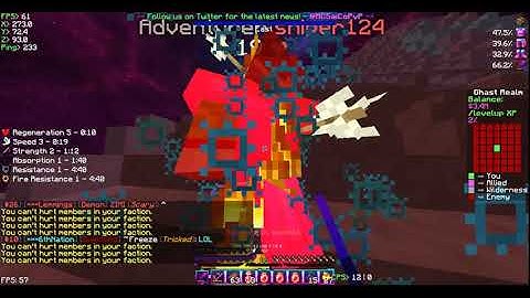 Hacker in SaicoPvP Ghast