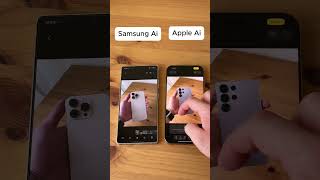 Apple AI vs Samsung AI Removing Phones 🤯 Who Did It Better? #appleai #samsungai #ai #tech #shorts
