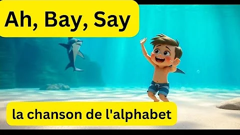 la chanson de l'alphabet || Learn French alphabets with song and example #learnfrench