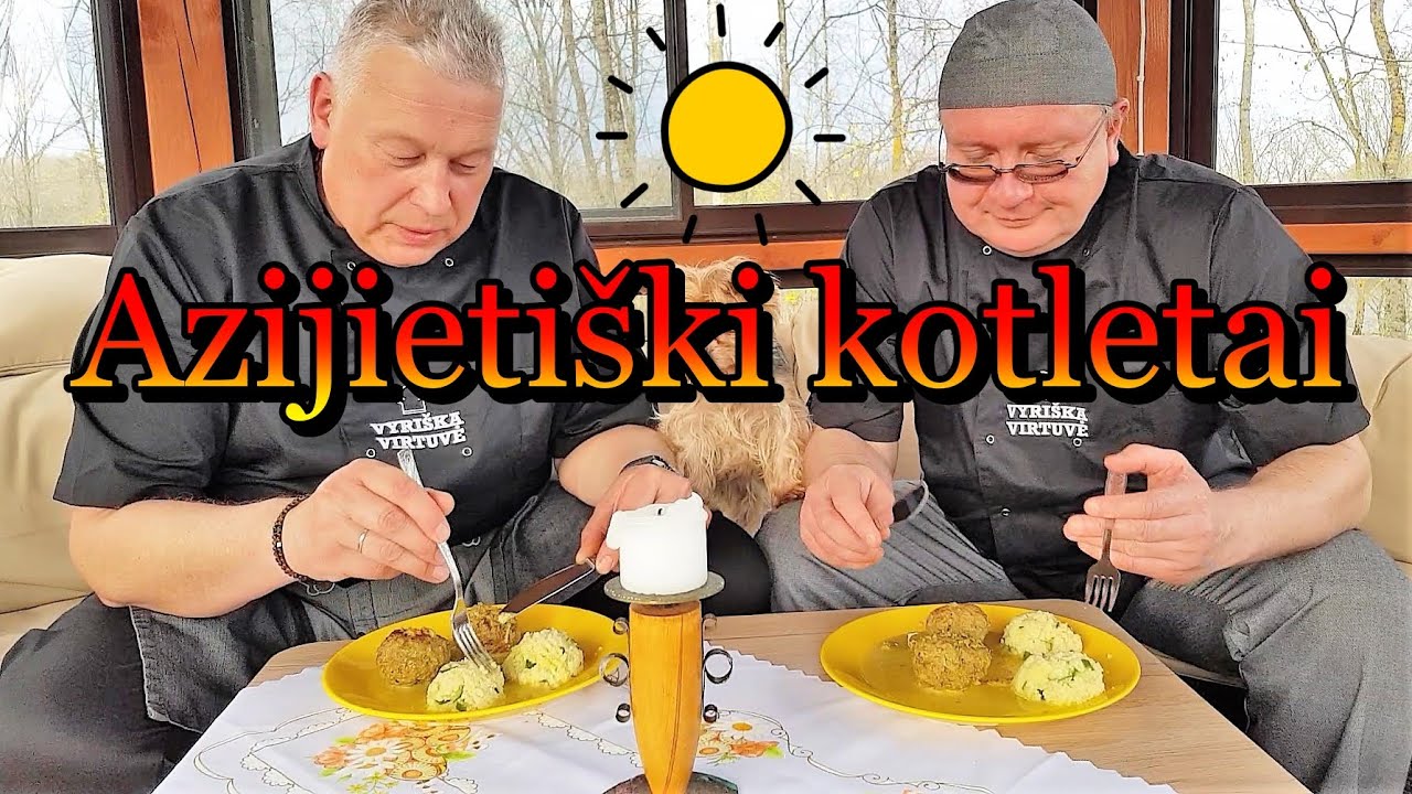 Фрикадельки в азиатском стиле с пюре из кускуса