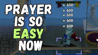 Prayer is so EASY now (and safe) | OSRS Ironman Series | Casually Maxing Episode 61