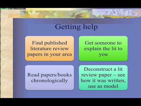 How to Write Effective Literature Review 