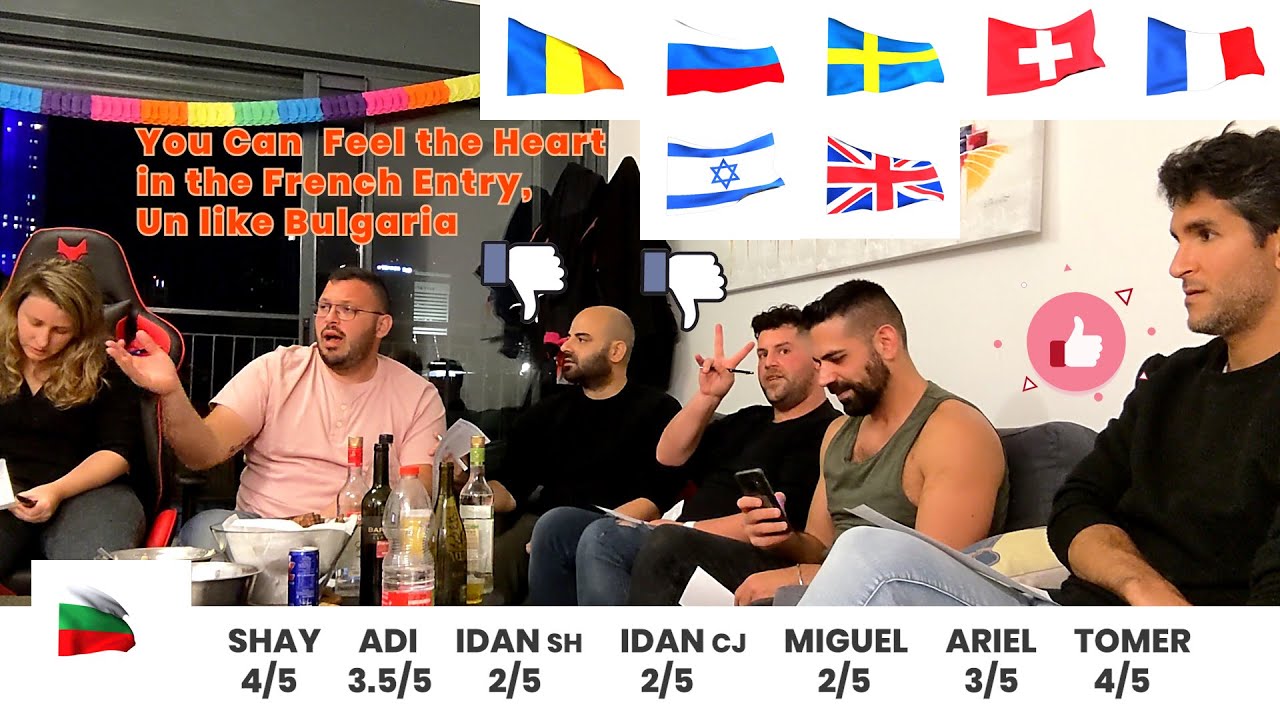 the Israeli Guys Eurovision 2021 All Songs Review