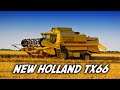 Une moissonneuse batteuse de 1999  new holland tx66