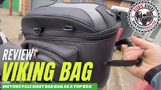 Motorcycle Viking Bag Review [Dagr Sissy Bar Bag]