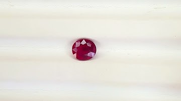 Burmese Ruby Oval 1.42CT G176, Rare Gemstone, Investment, Collector