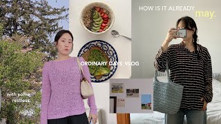 hello may vlog| ordinary days in new york, healthier cooking, homebody, and some sleepless nights