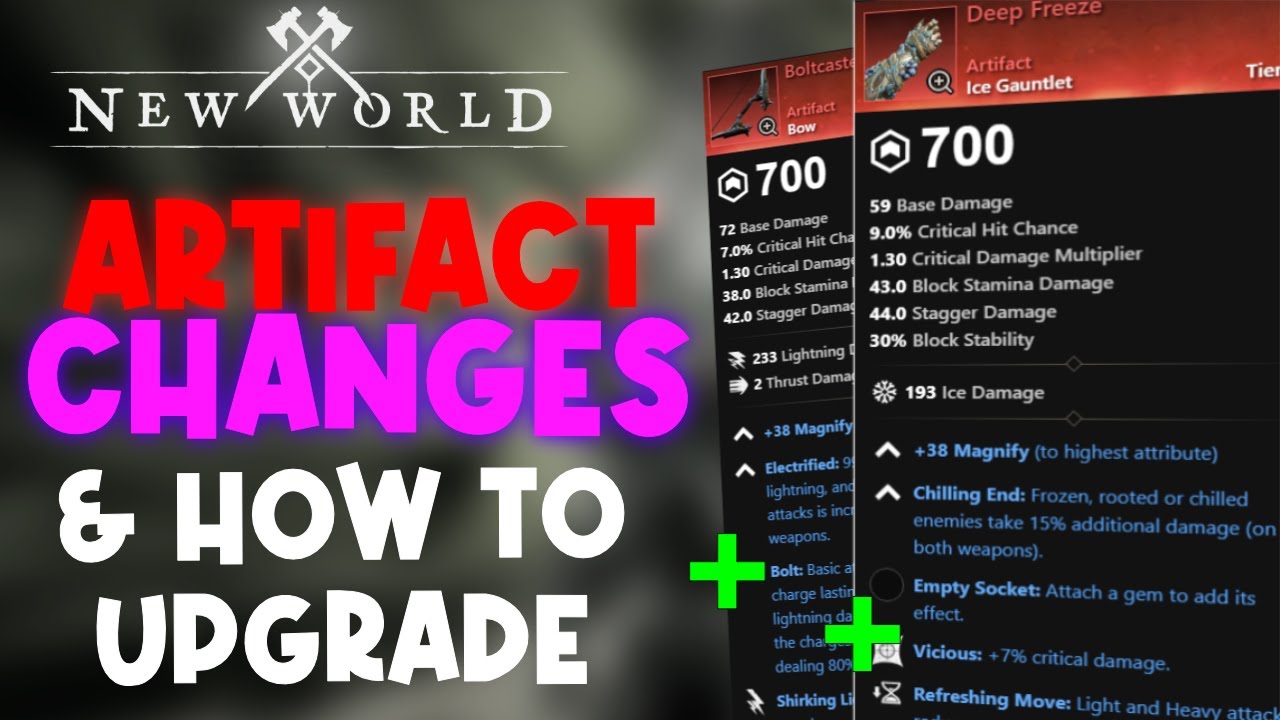 S4 Artifacts Got Changed! How To Upgrade & Where To Farm! ⚔️New World