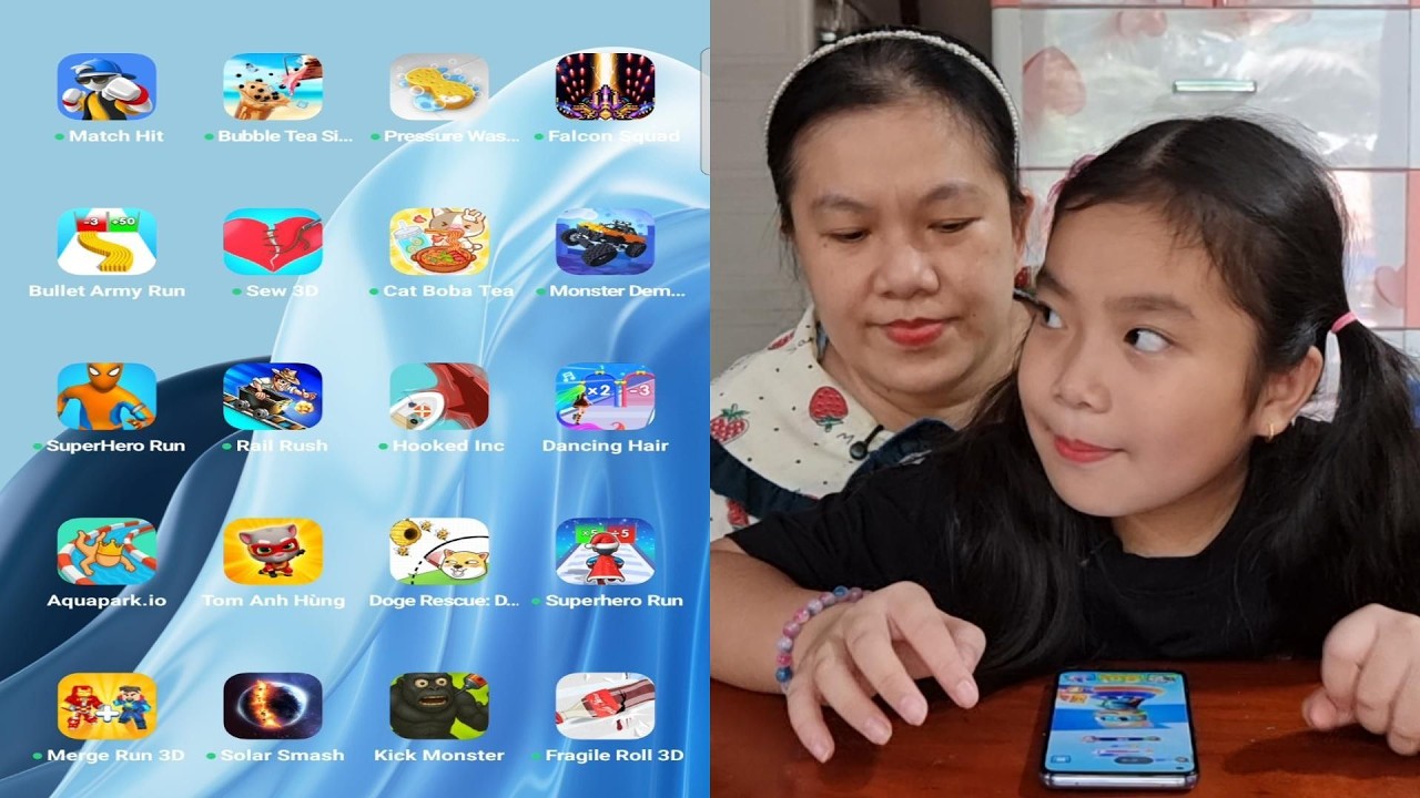 🛝🌊🏃🏻‍♀️‍➡️ Aquapark Round 1➡️2, Talking Tom Hero Dash, Doge Rescue 🐱 9I2CZ 🐶 Muội Vlog 1236