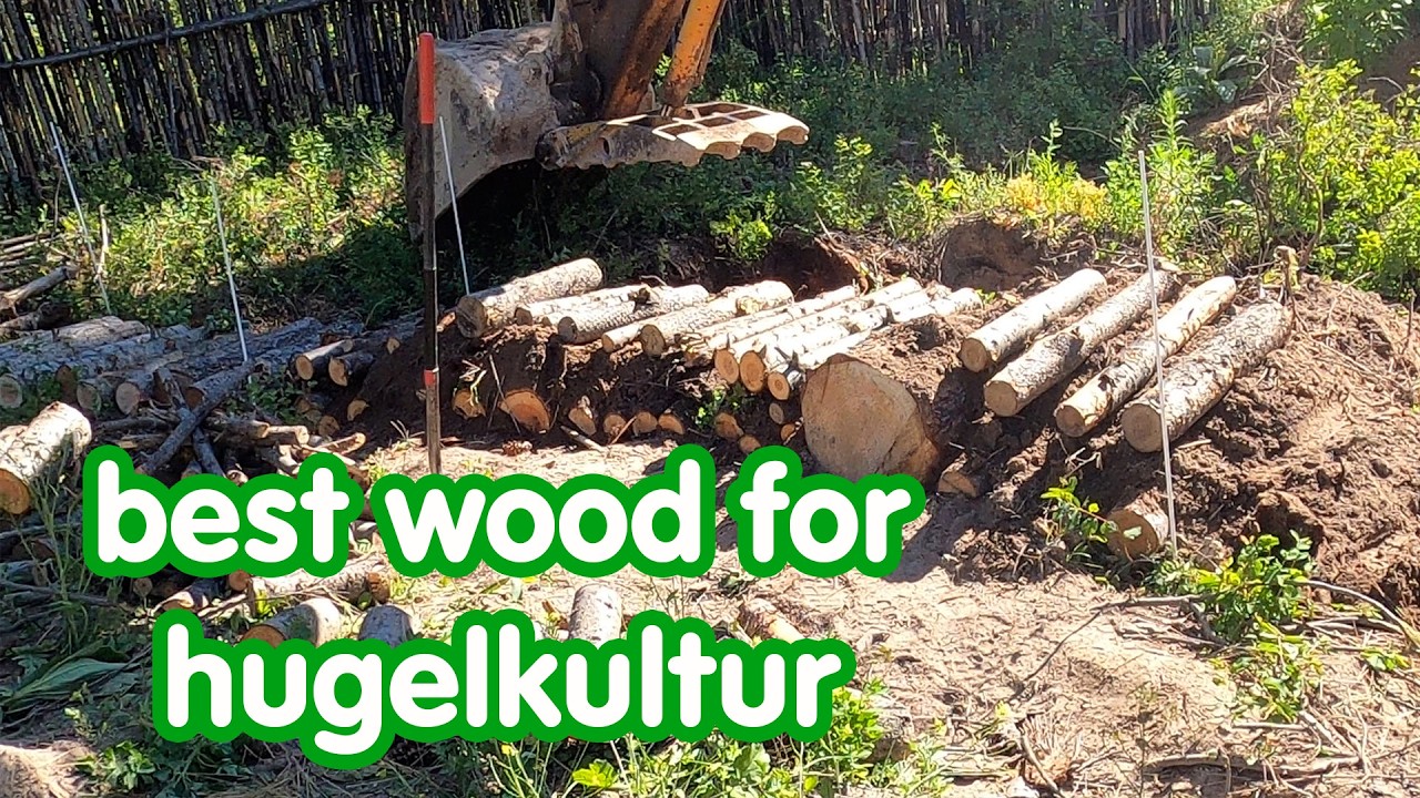 Какую древесину лучше всего использовать в хугелькультуре?